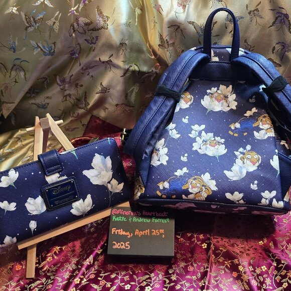 Loungefly Disney Aladdin Raja Starry Night Mini Backpack + Wallet Set main image 8